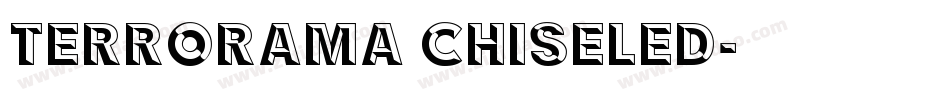 Terrorama Chiseled字体转换